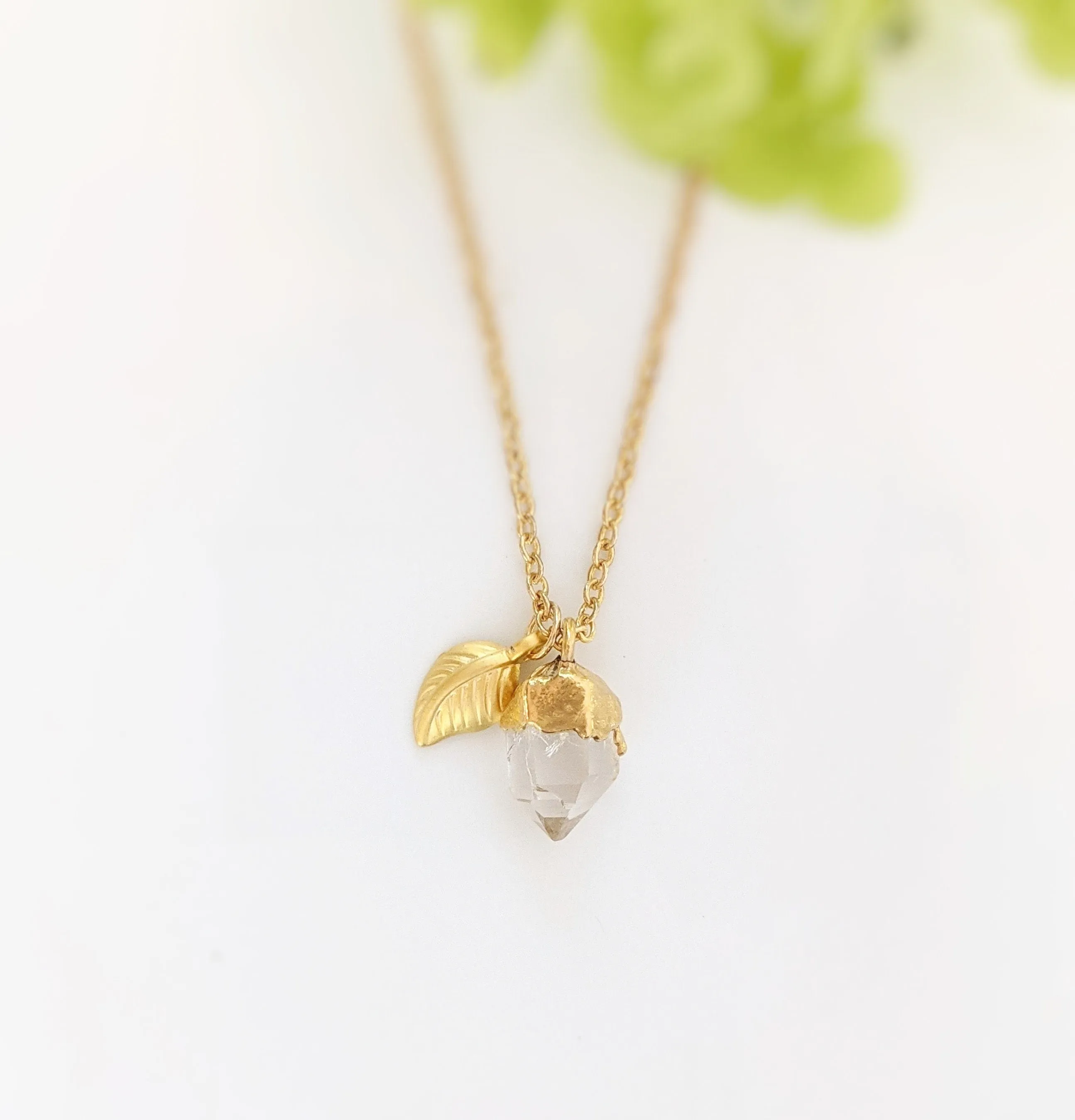 Raw Crystal & Gemstone Necklaces
