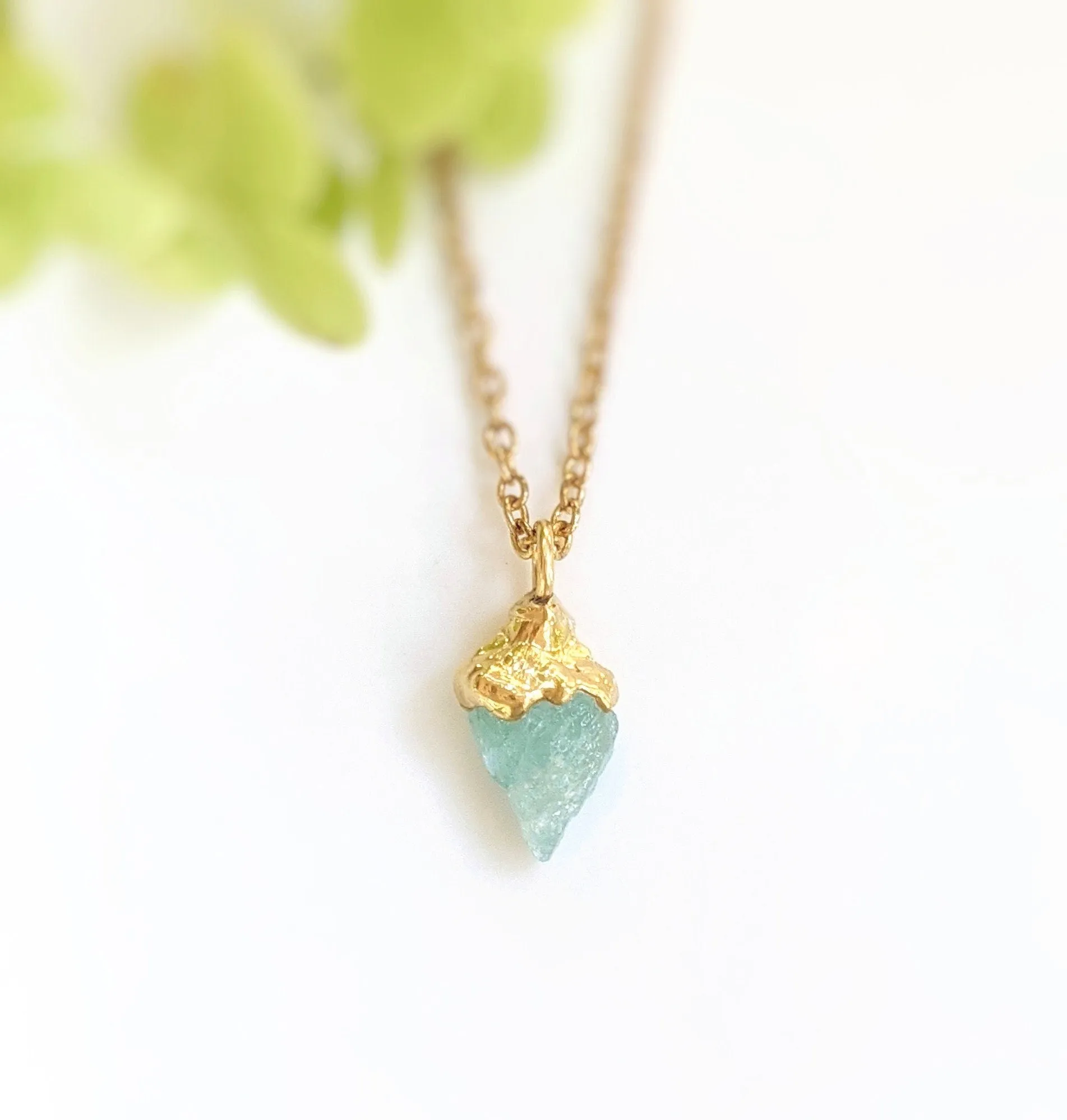 Raw Crystal & Gemstone Necklaces