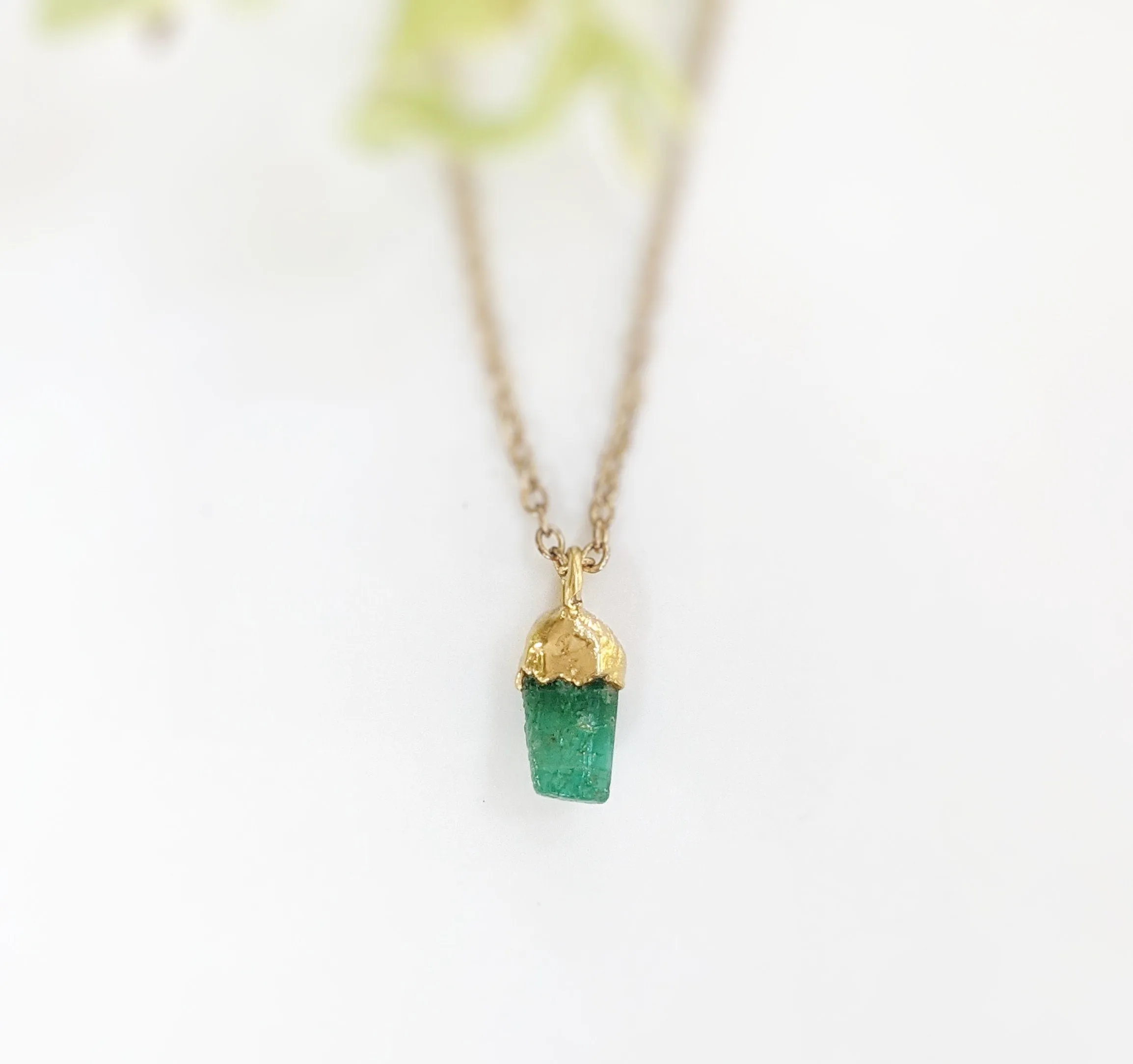 Raw Crystal & Gemstone Necklaces