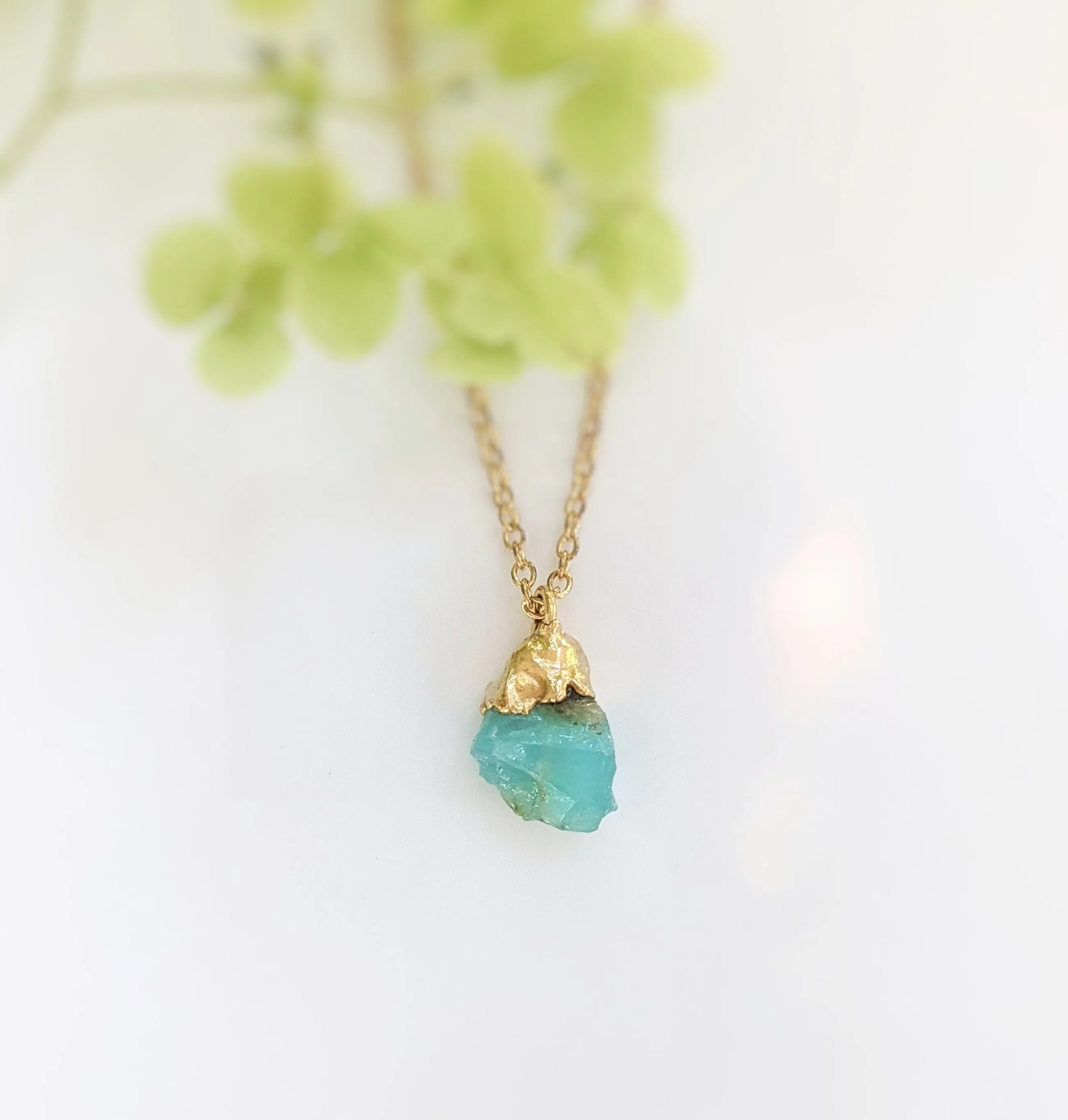 Raw Crystal & Gemstone Necklaces