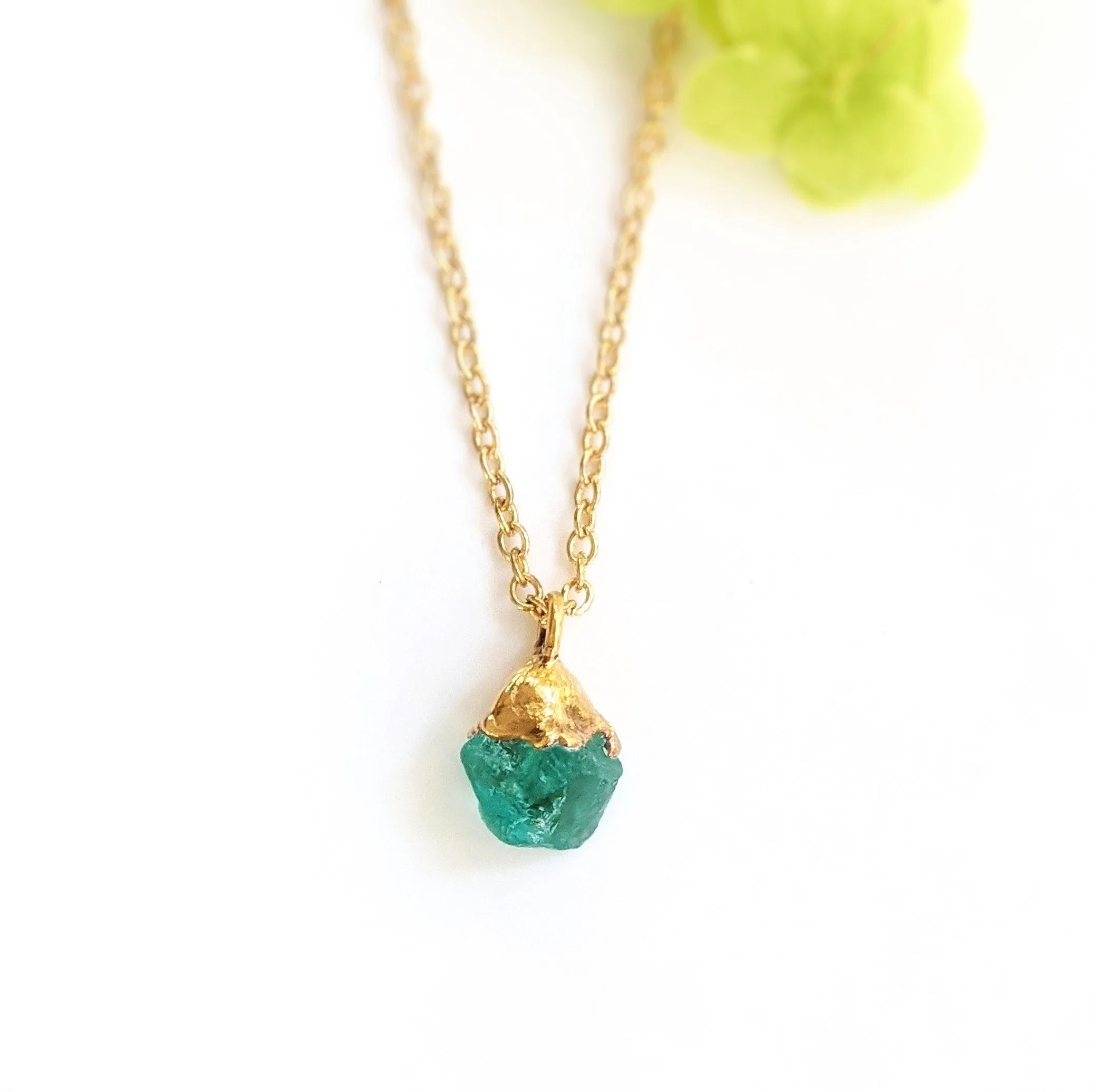 Raw Crystal & Gemstone Necklaces