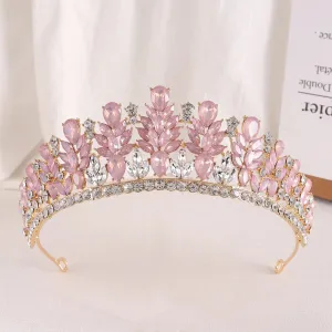 Rhinestone Crystal Hair Jewelry Accessories Tiara Party Crowns