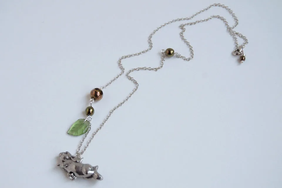 Rhosgobel Rabbit | The Hobbit Necklace | Rabbit Charm Necklace
