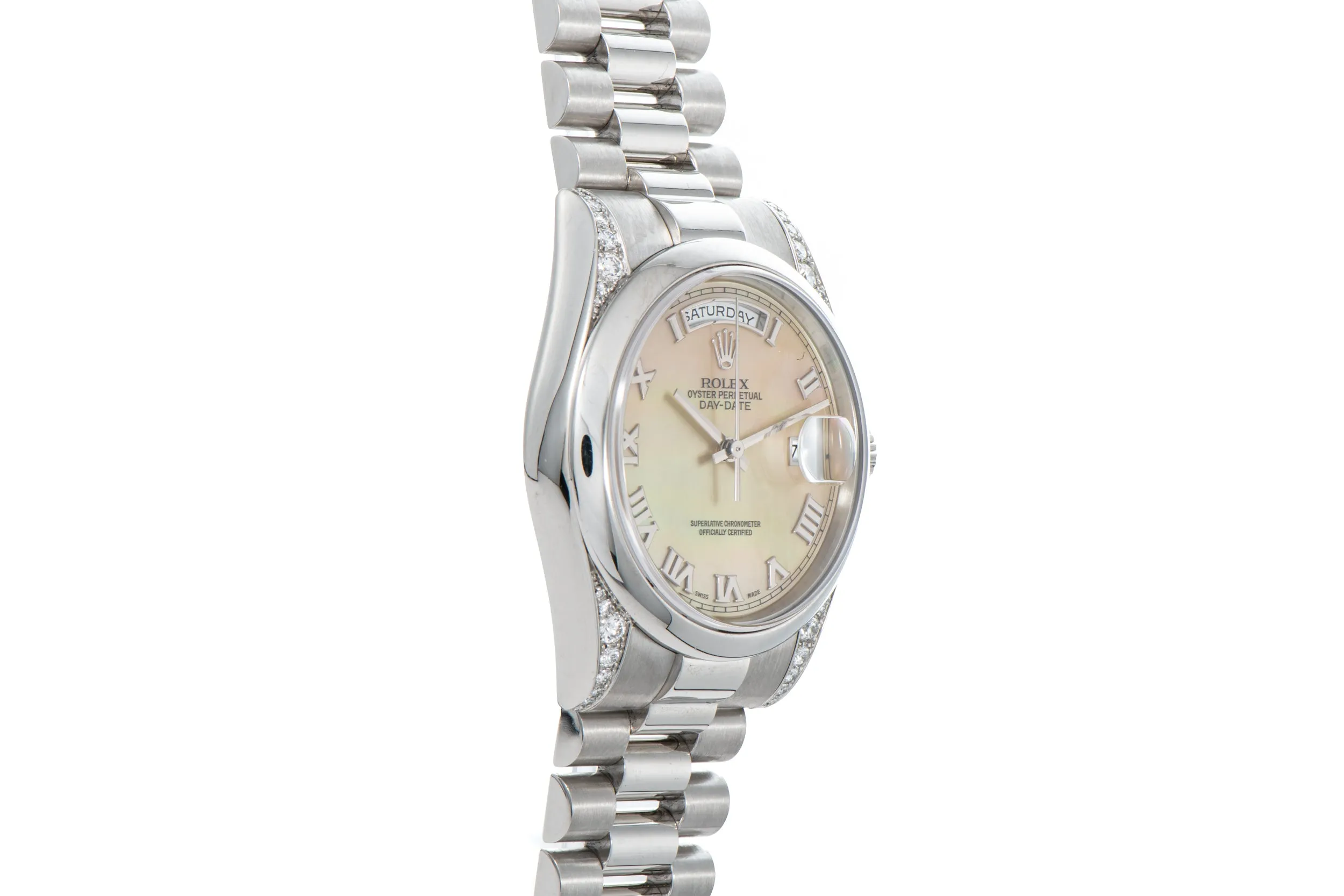 Rolex Day-Date 'Yellow Mother of Pearl'