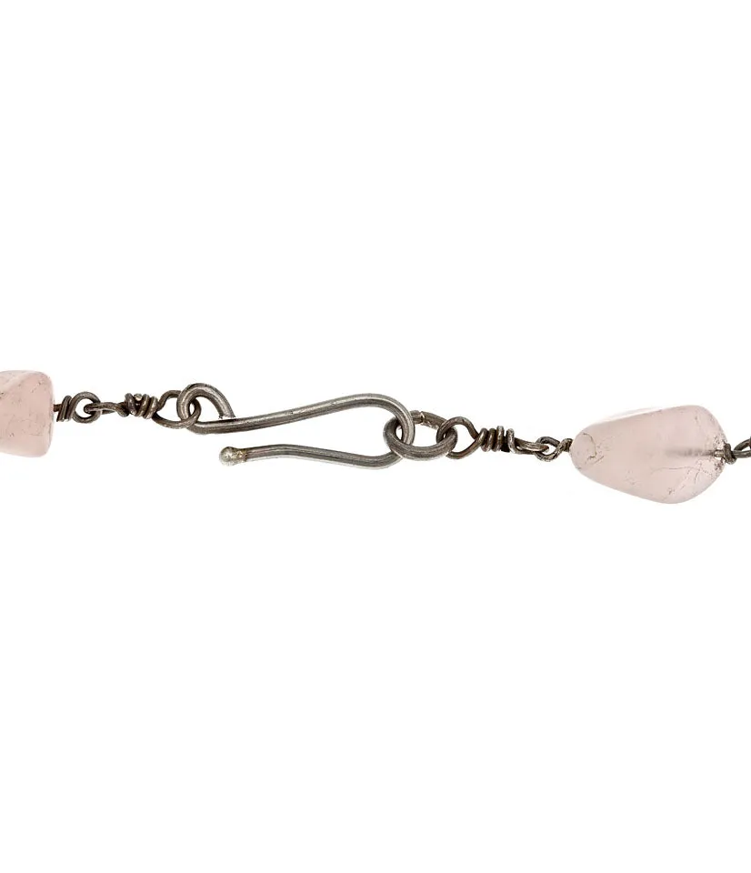 Rose Quartz Medley Necklace