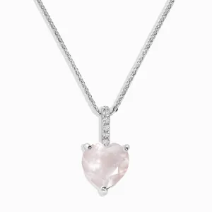 Rose Quartz Necklace - By Your Side