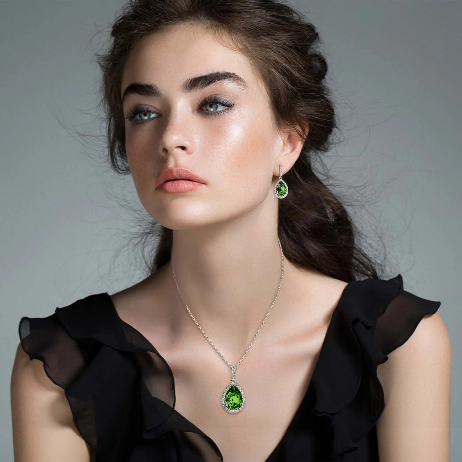 Royal Peridot Jewellery Set