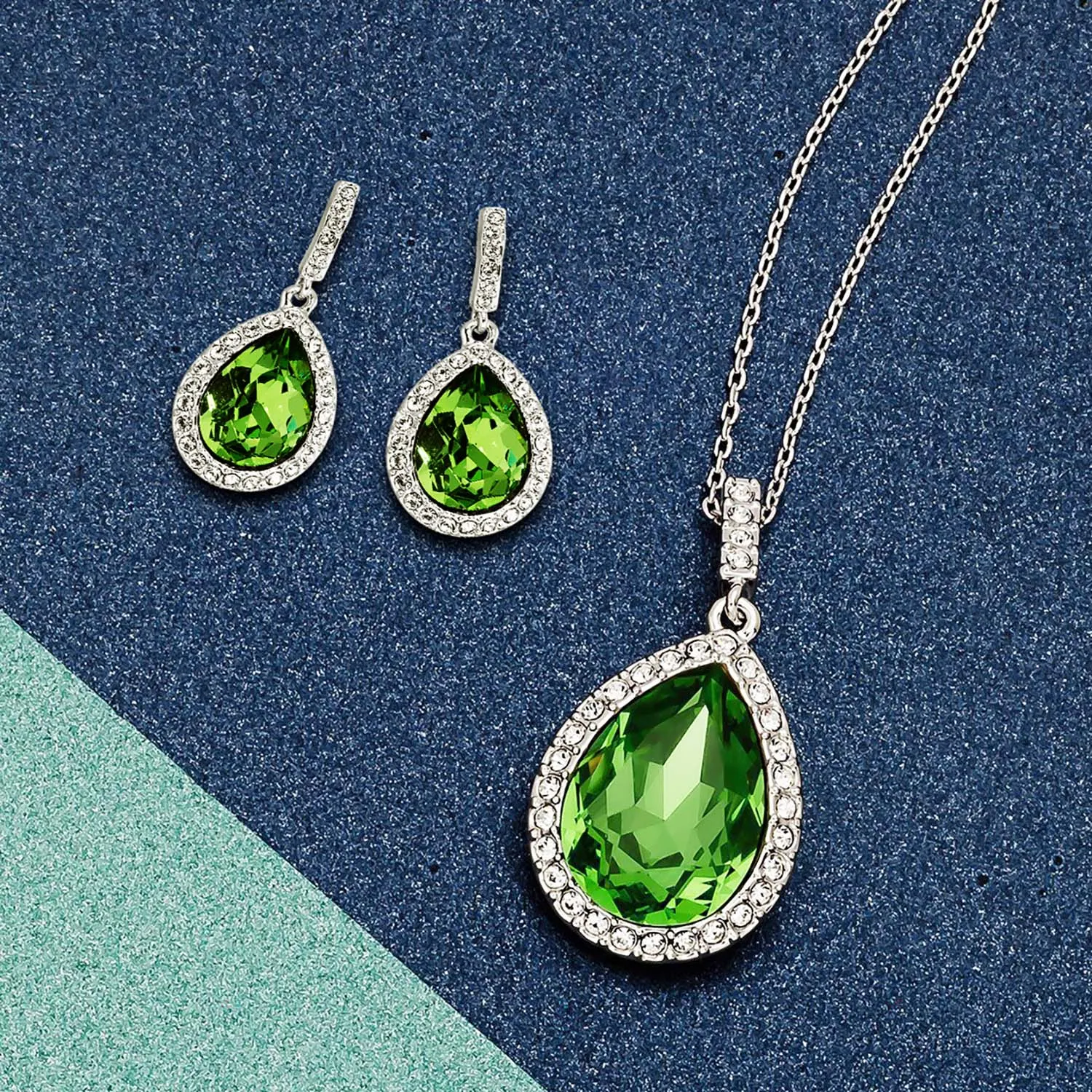 Royal Peridot Jewellery Set