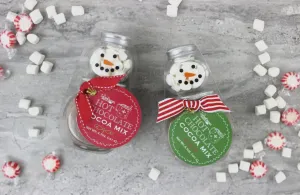 Snowman Cocoa Set
