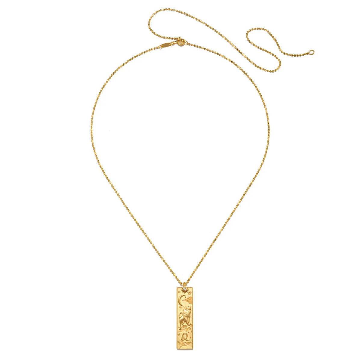 Story of Leo Zodiac Necklace