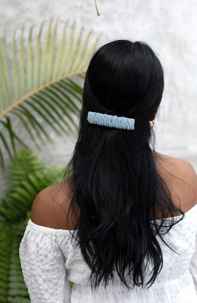 Super Scrunch Barrette - Denim
