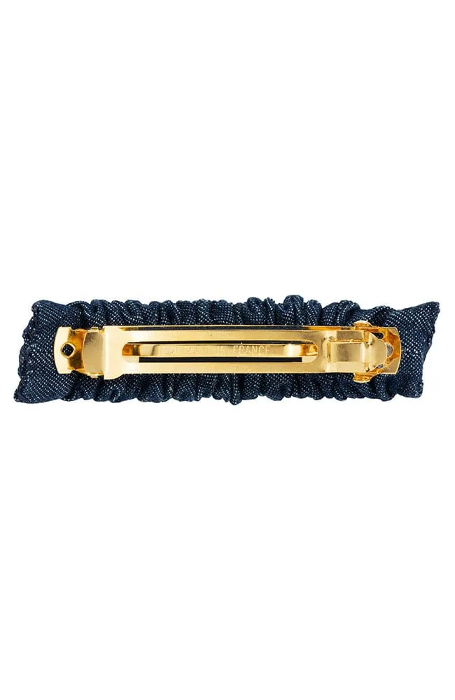 Super Scrunch Barrette - Denim