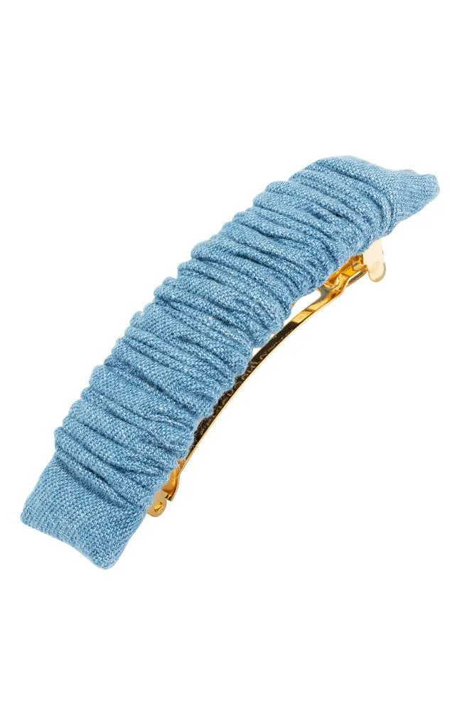Super Scrunch Barrette - Denim