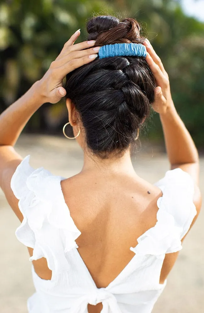 Super Scrunch Barrette - Denim