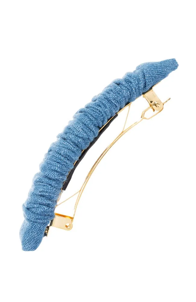 Super Scrunch Barrette - Denim