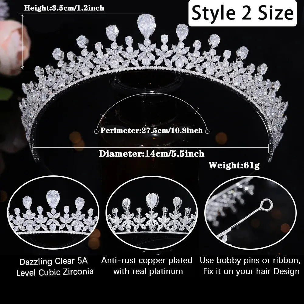 Trendy Bridal Tiaras & Princess Crowns