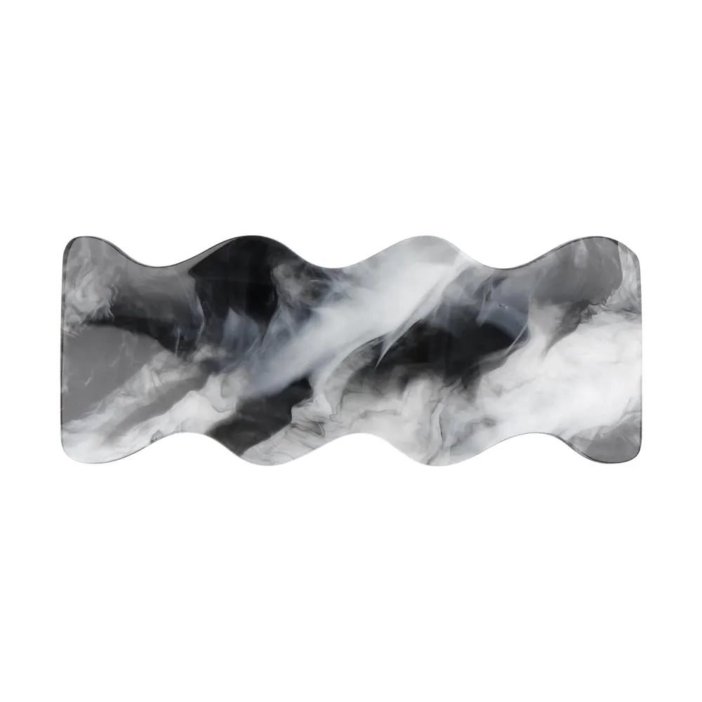 Wavy Plate Hair Barrette
