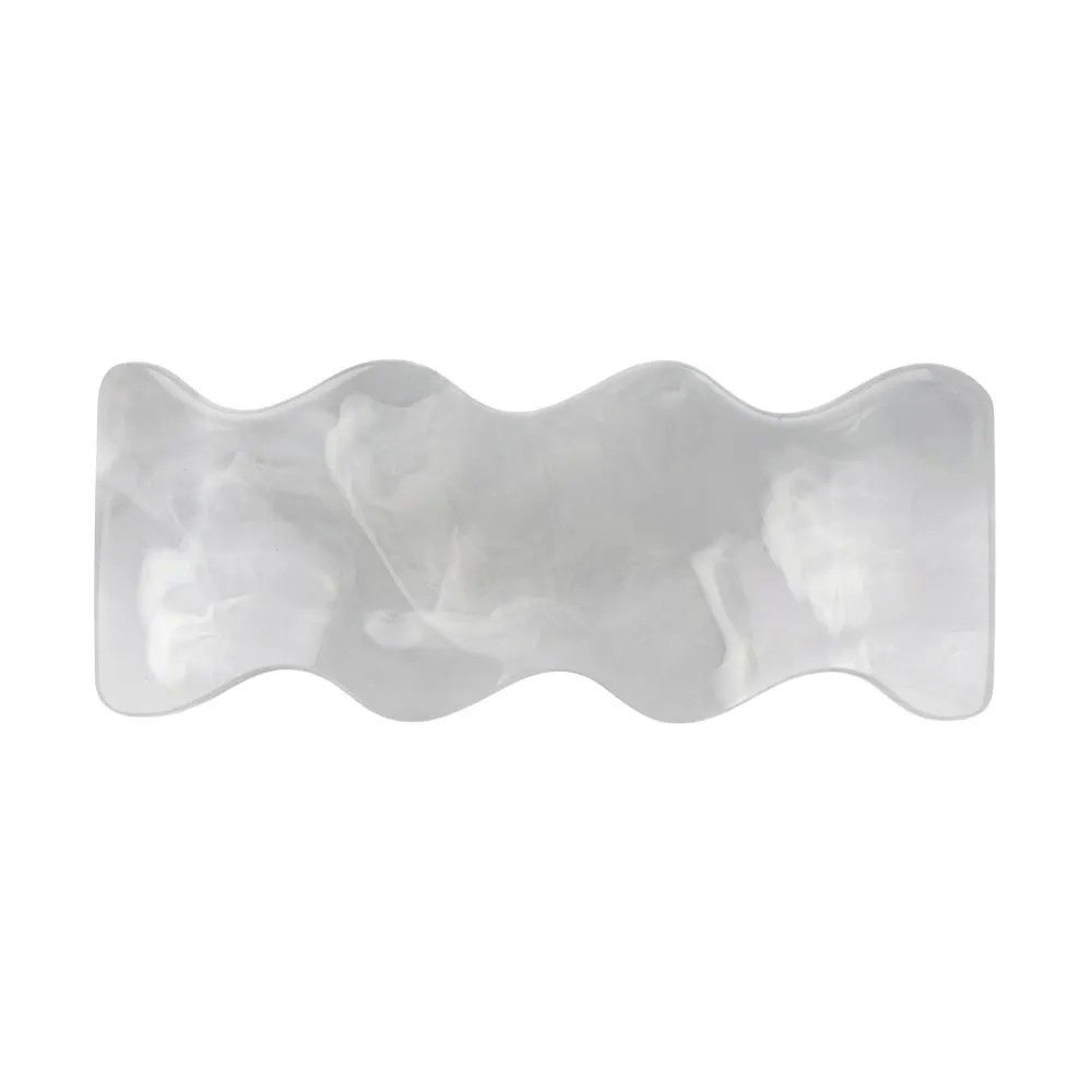 Wavy Plate Hair Barrette