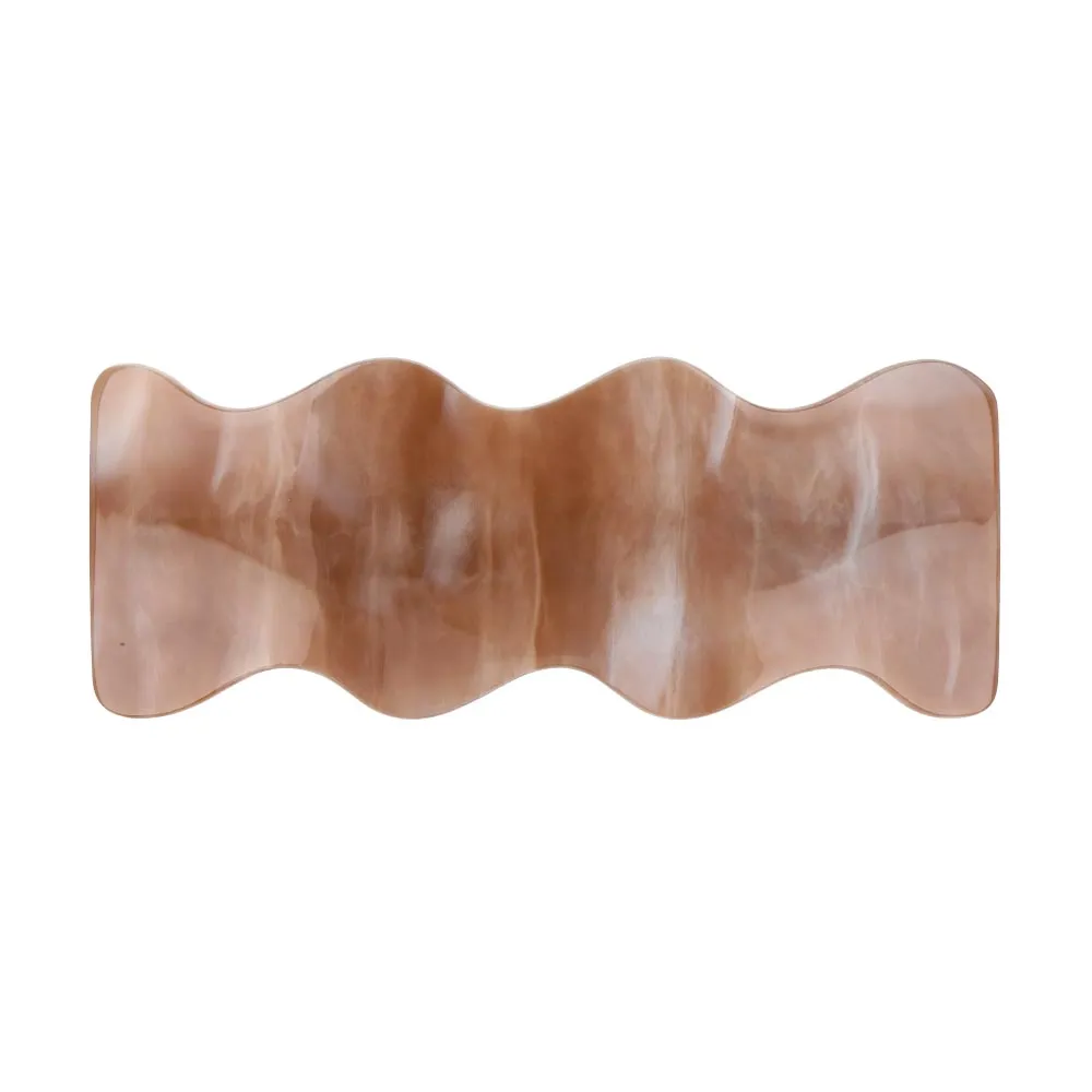 Wavy Plate Hair Barrette