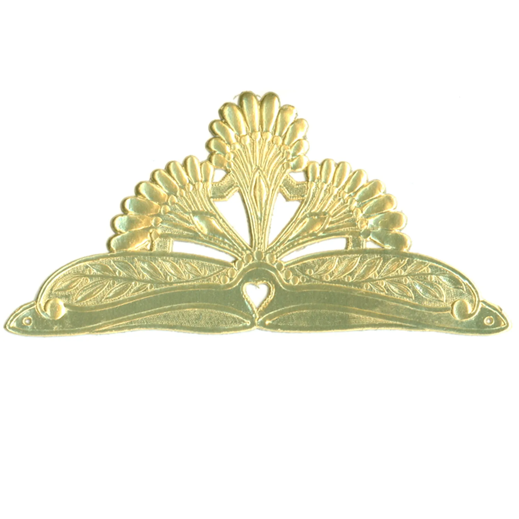 Wearable Small Tiara, Dresden Paper Board