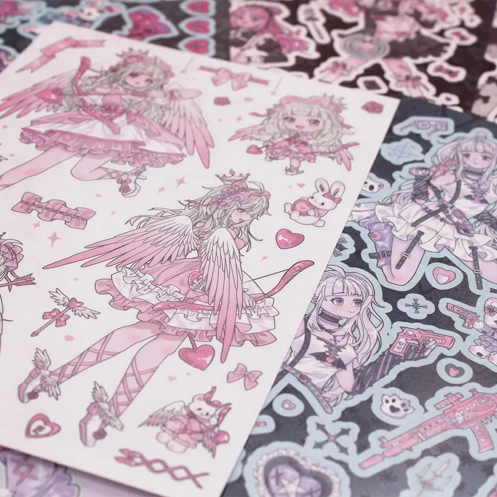 Y2k Girls Stickers