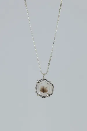 Zoned Smoky Quartz Necklace